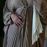 Robe longue plissée Kamel