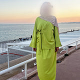 Set Séoul jupe vert pomme